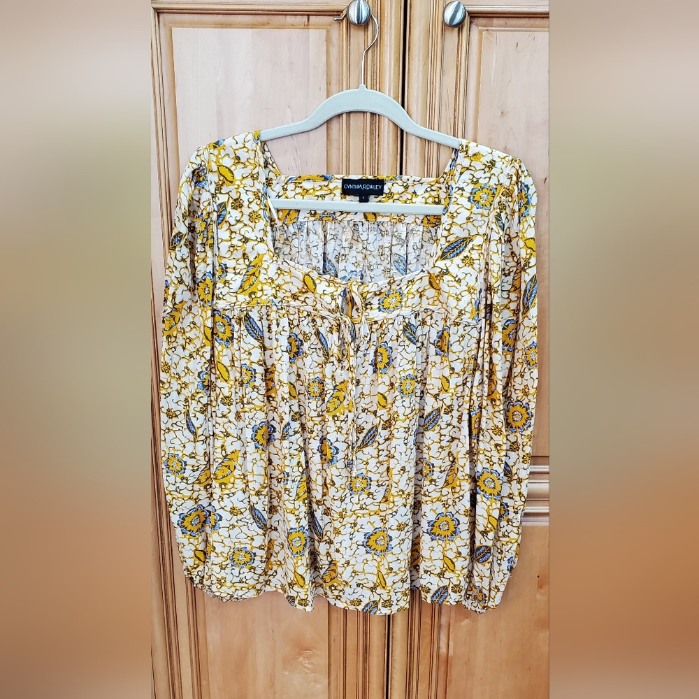 Cynthia Rowley Long Sleeve Top